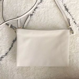 Cream Crossbody Bag